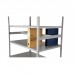 Стеллаж металлический MS STANDART 185KD/100x40/4